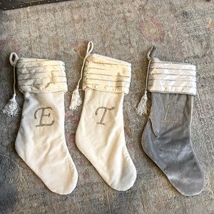 Target brand monogram stockings